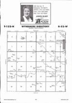 Wyndmere Township, Star Lake, Wild Rice River, Directory Map, Richland County 2007
